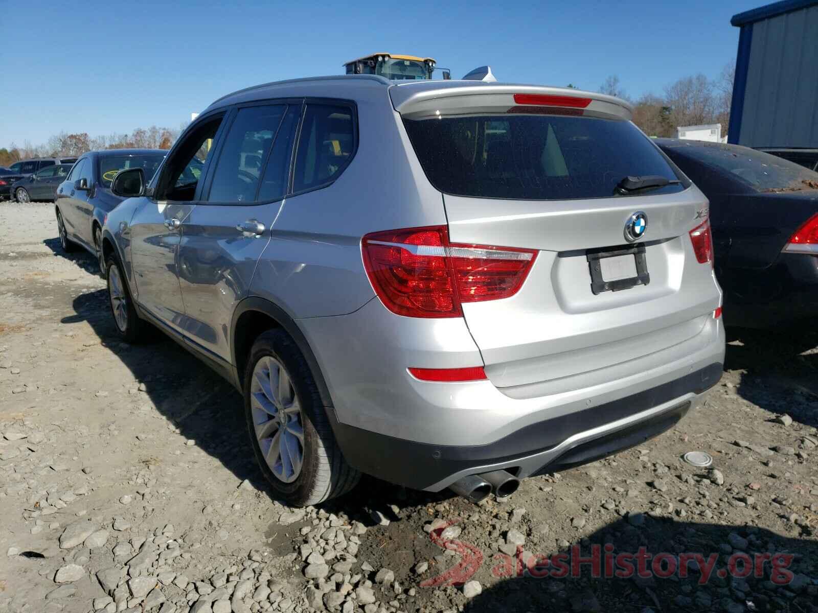 5UXWX9C59H0D97593 2017 BMW X3