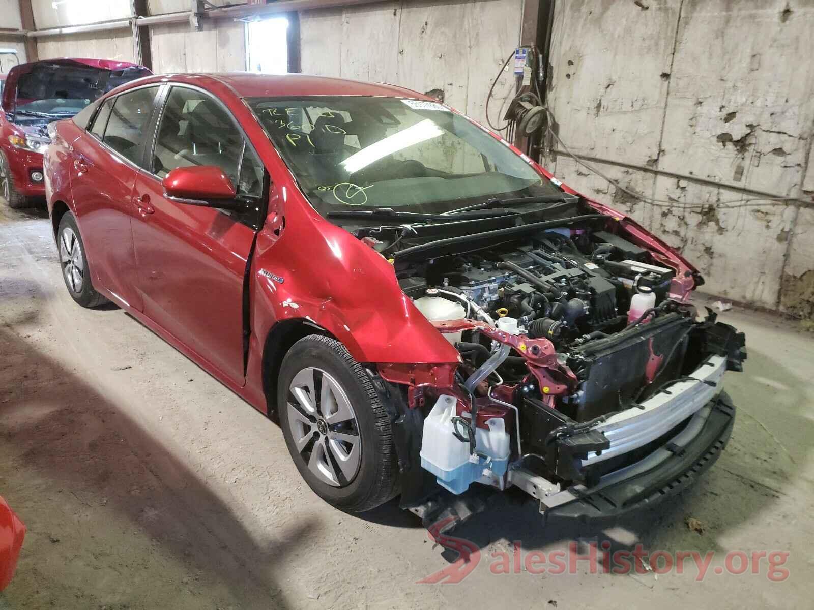 JTDKBRFU0H3566090 2017 TOYOTA PRIUS