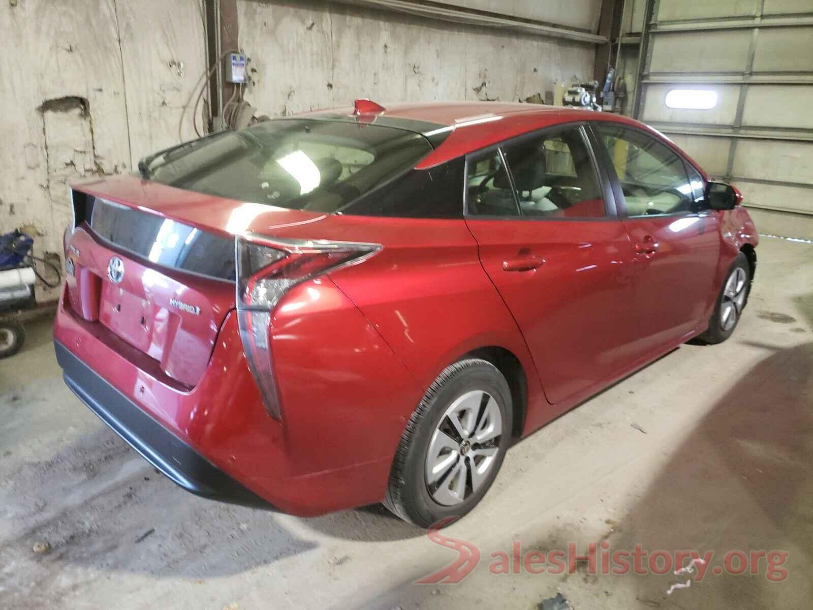 JTDKBRFU0H3566090 2017 TOYOTA PRIUS