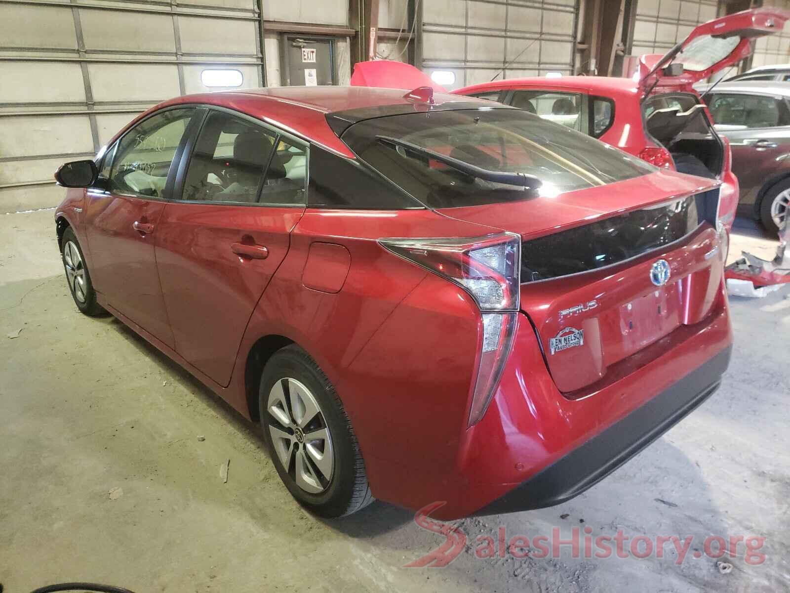 JTDKBRFU0H3566090 2017 TOYOTA PRIUS