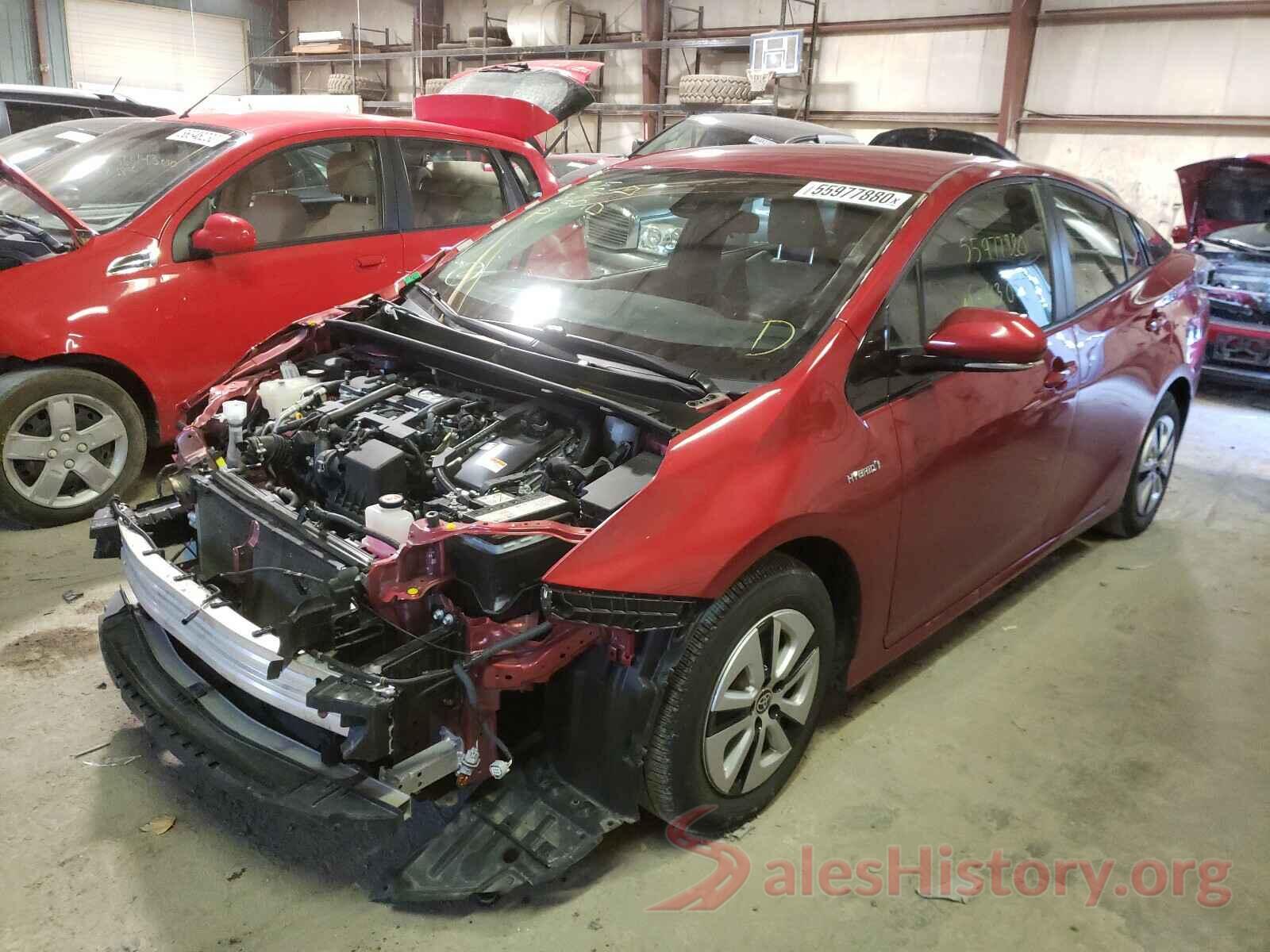 JTDKBRFU0H3566090 2017 TOYOTA PRIUS