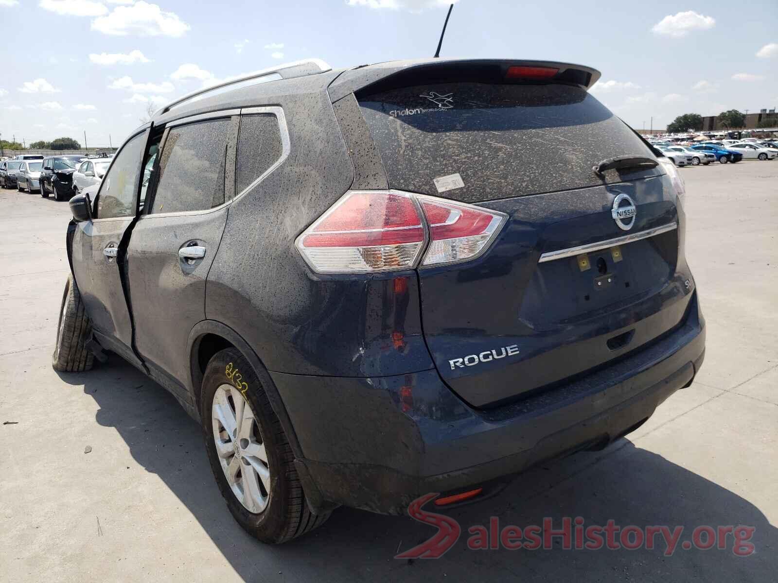 KNMAT2MT9GP719051 2016 NISSAN ROGUE