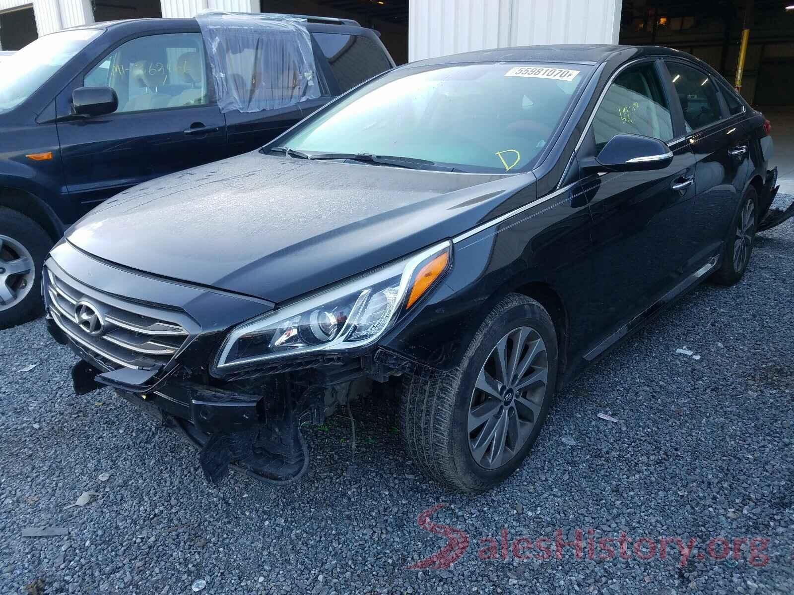 5NPE34AF4HH455164 2017 HYUNDAI SONATA