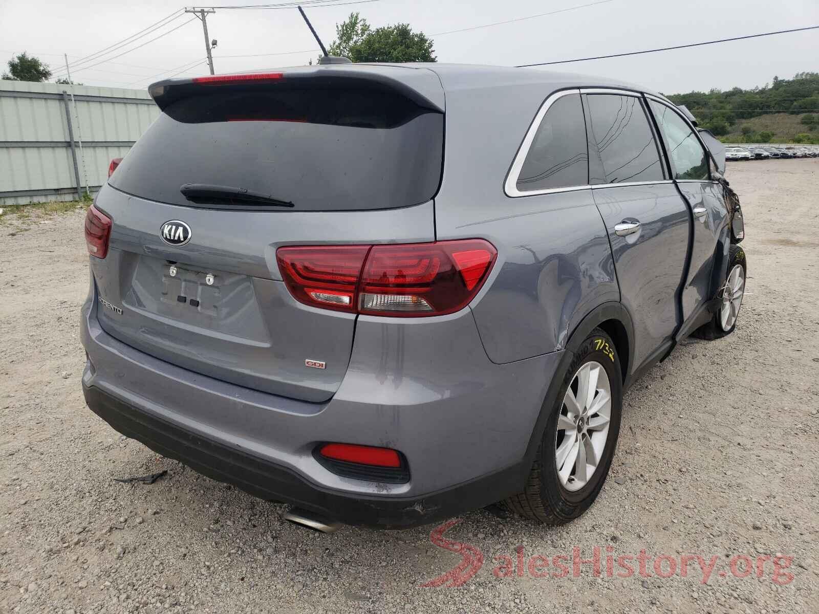 5XYPG4A38KG610784 2019 KIA SORENTO