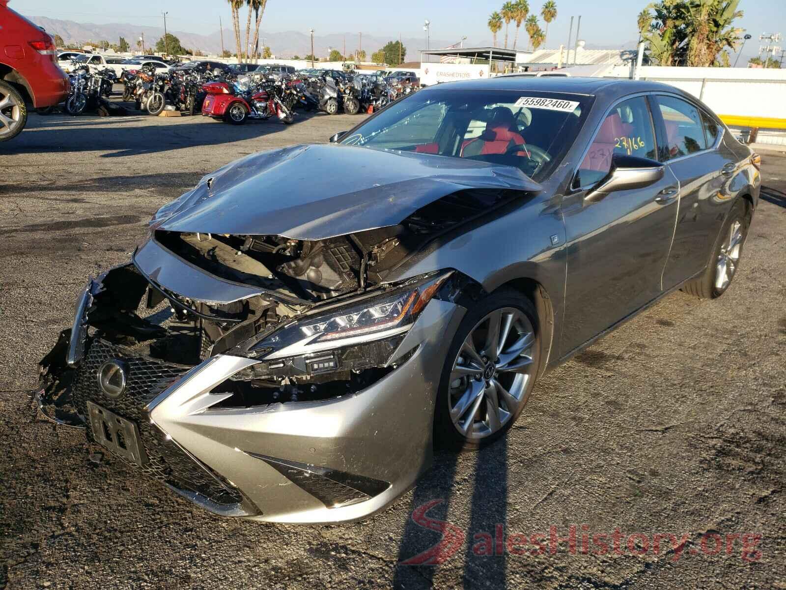 58ABZ1B16KU027374 2019 LEXUS ES350