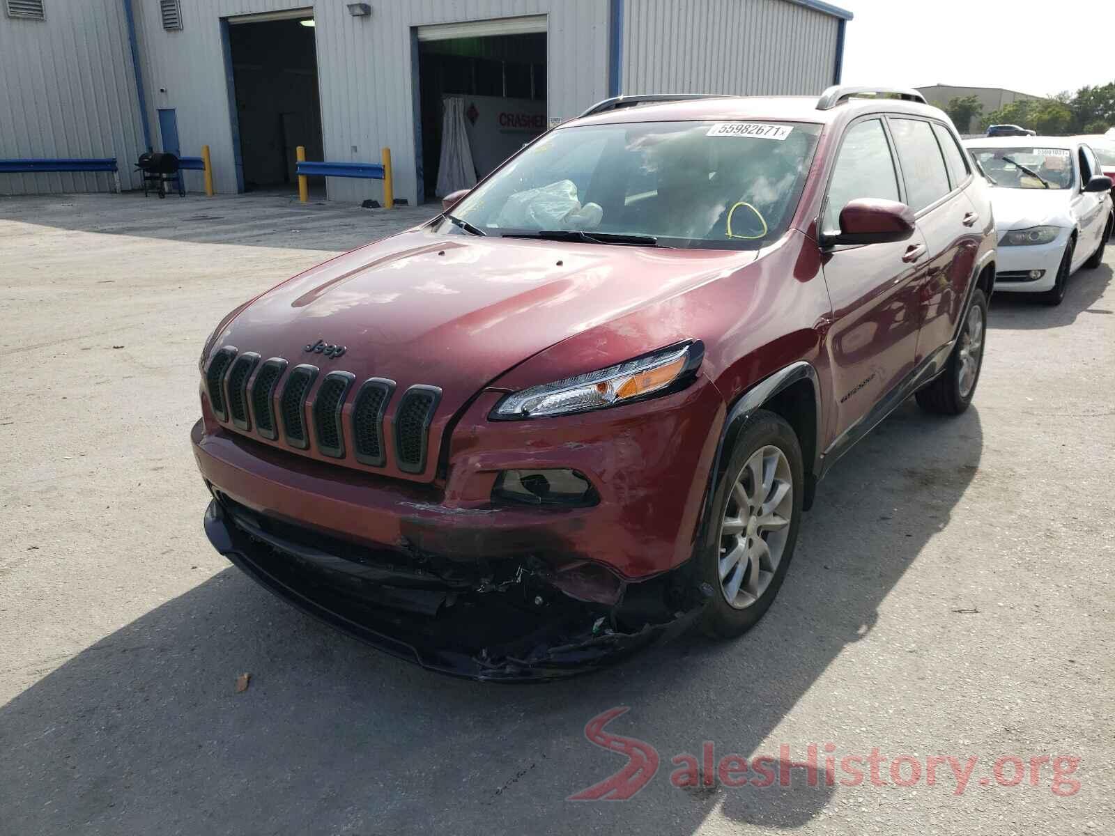 1C4PJLCB2JD611801 2018 JEEP CHEROKEE