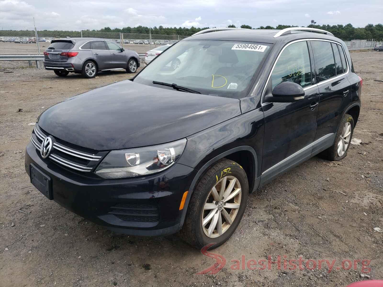 WVGSV7AXXHK031024 2017 VOLKSWAGEN TIGUAN