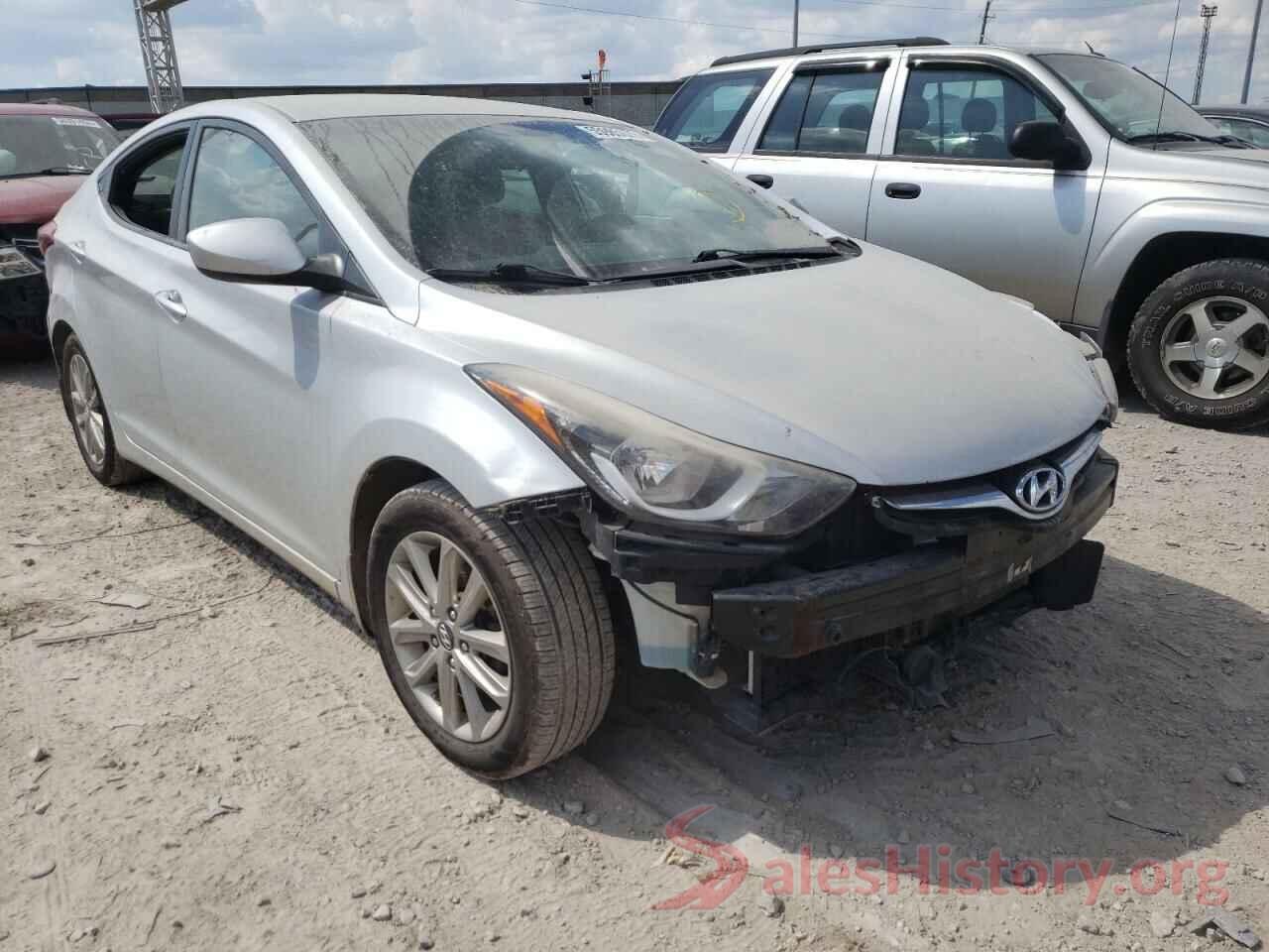 KMHDH4AE4EU109178 2014 HYUNDAI ELANTRA