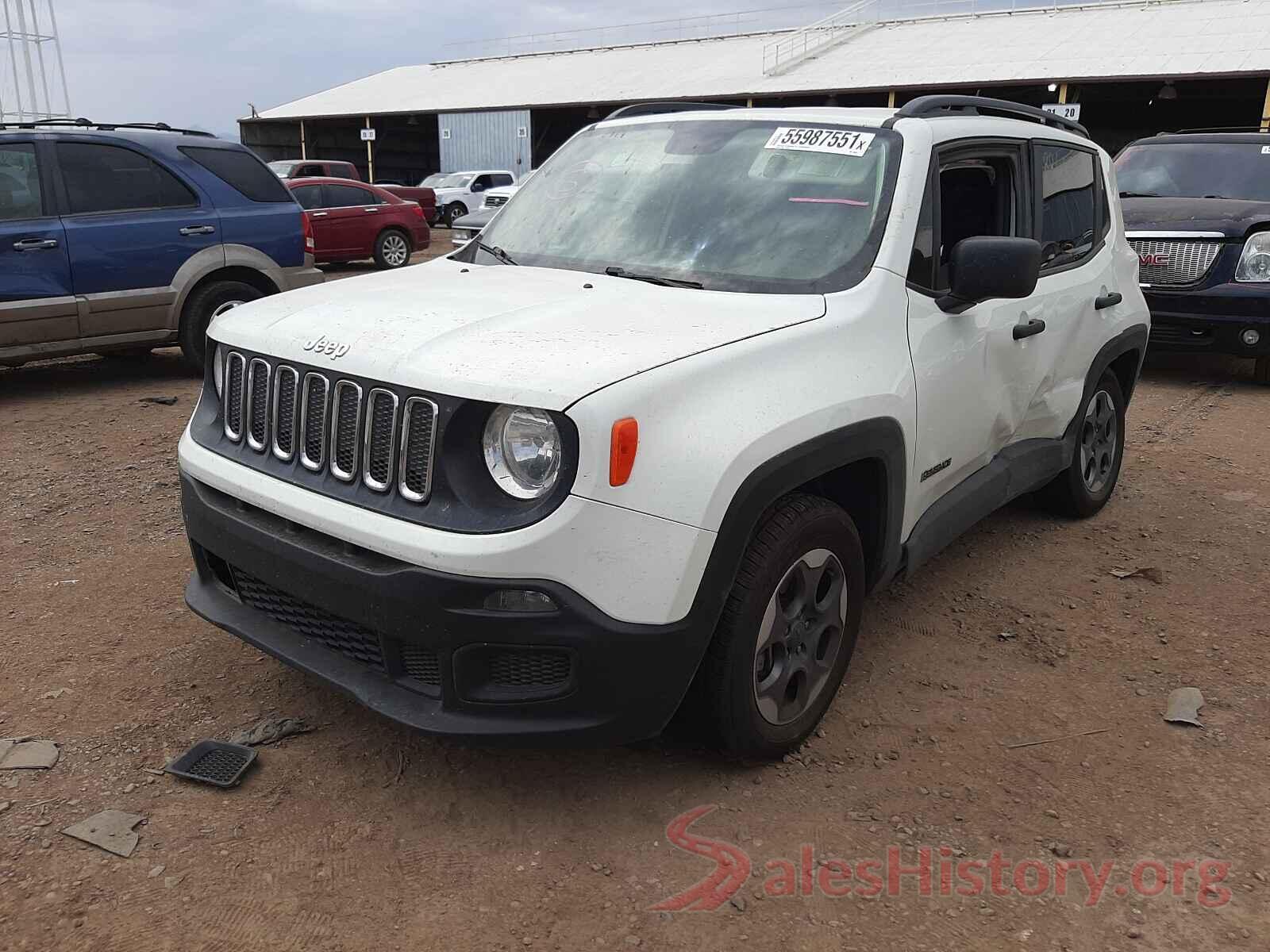 ZACCJAAB8HPF54831 2017 JEEP RENEGADE