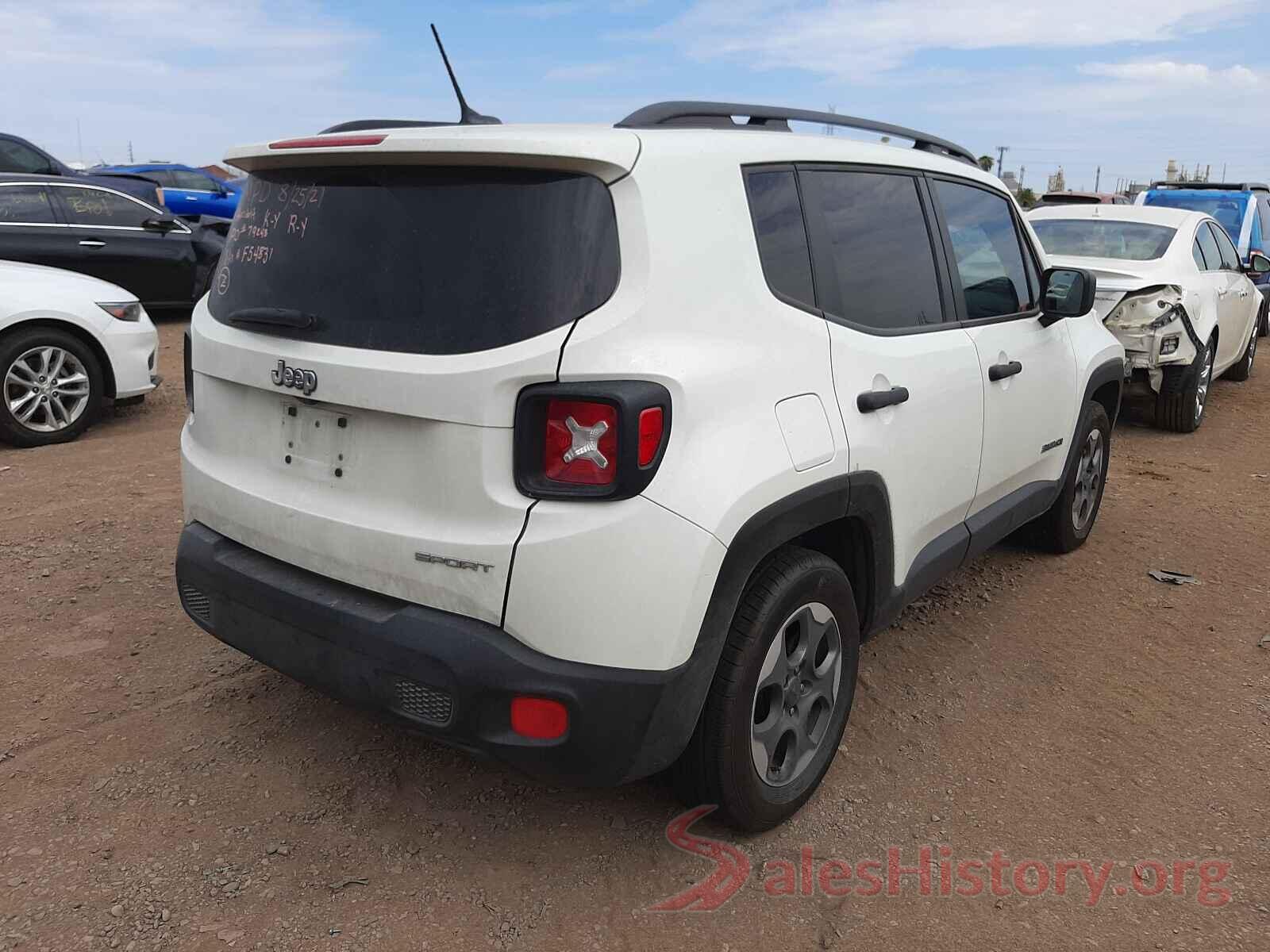 ZACCJAAB8HPF54831 2017 JEEP RENEGADE