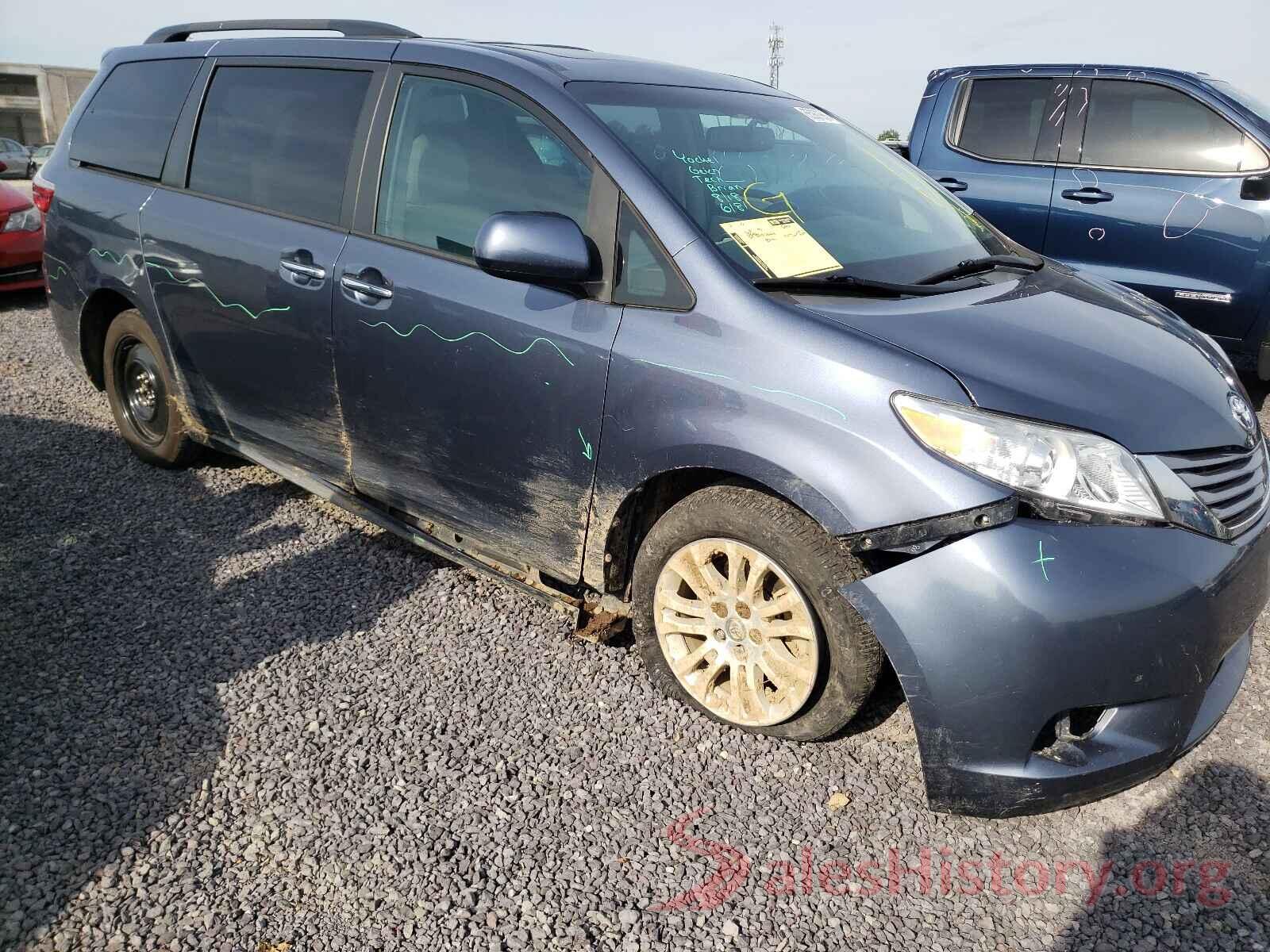 5TDYZ3DC0HS842182 2017 TOYOTA SIENNA