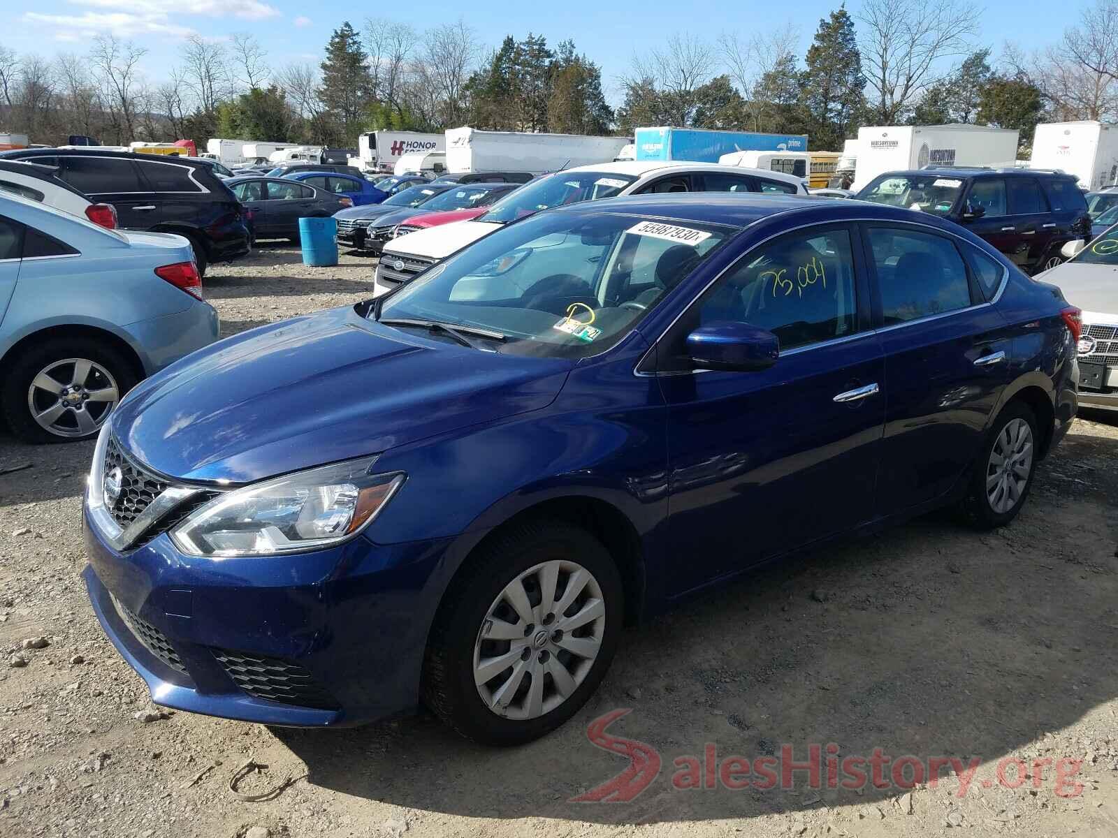 3N1AB7AP5HY364597 2017 NISSAN SENTRA