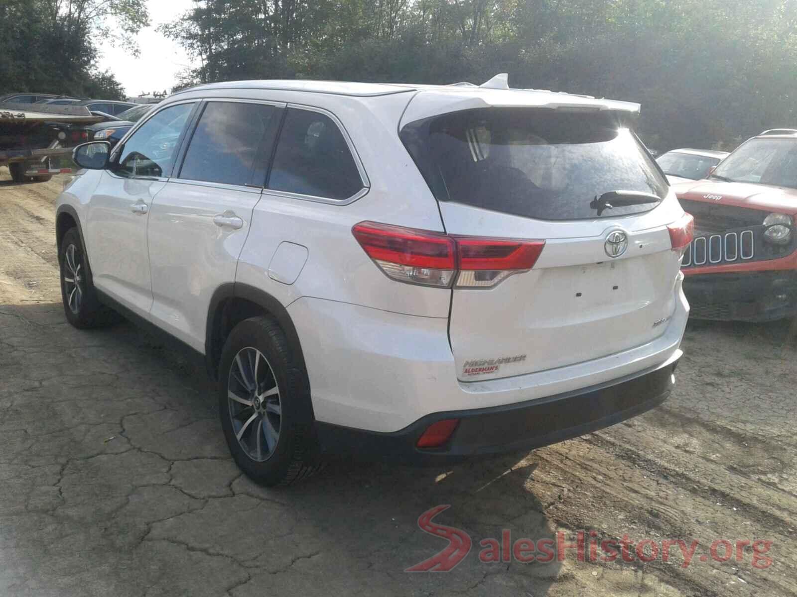 5TDJZRFH0KS570009 2019 TOYOTA HIGHLANDER