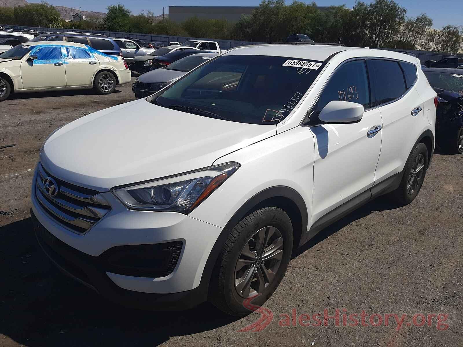 5XYZTDLB8GG323770 2016 HYUNDAI SANTA FE