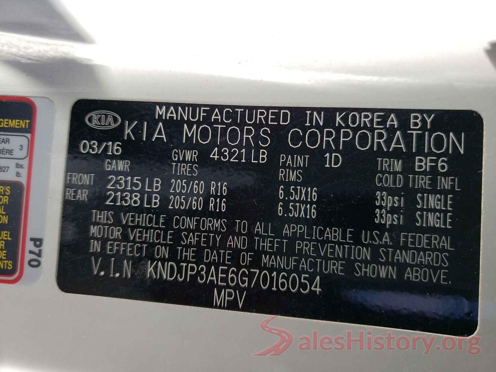 KNDJP3AE6G7016054 2016 KIA SOUL