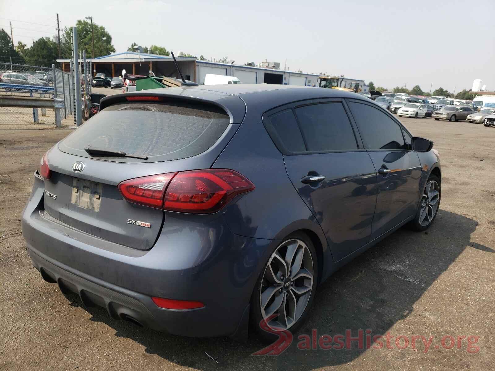 KNAFZ5A3XG5589185 2016 KIA FORTE