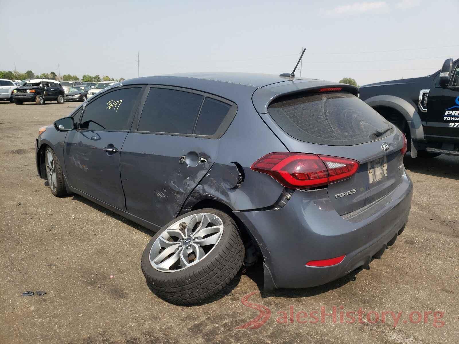 KNAFZ5A3XG5589185 2016 KIA FORTE