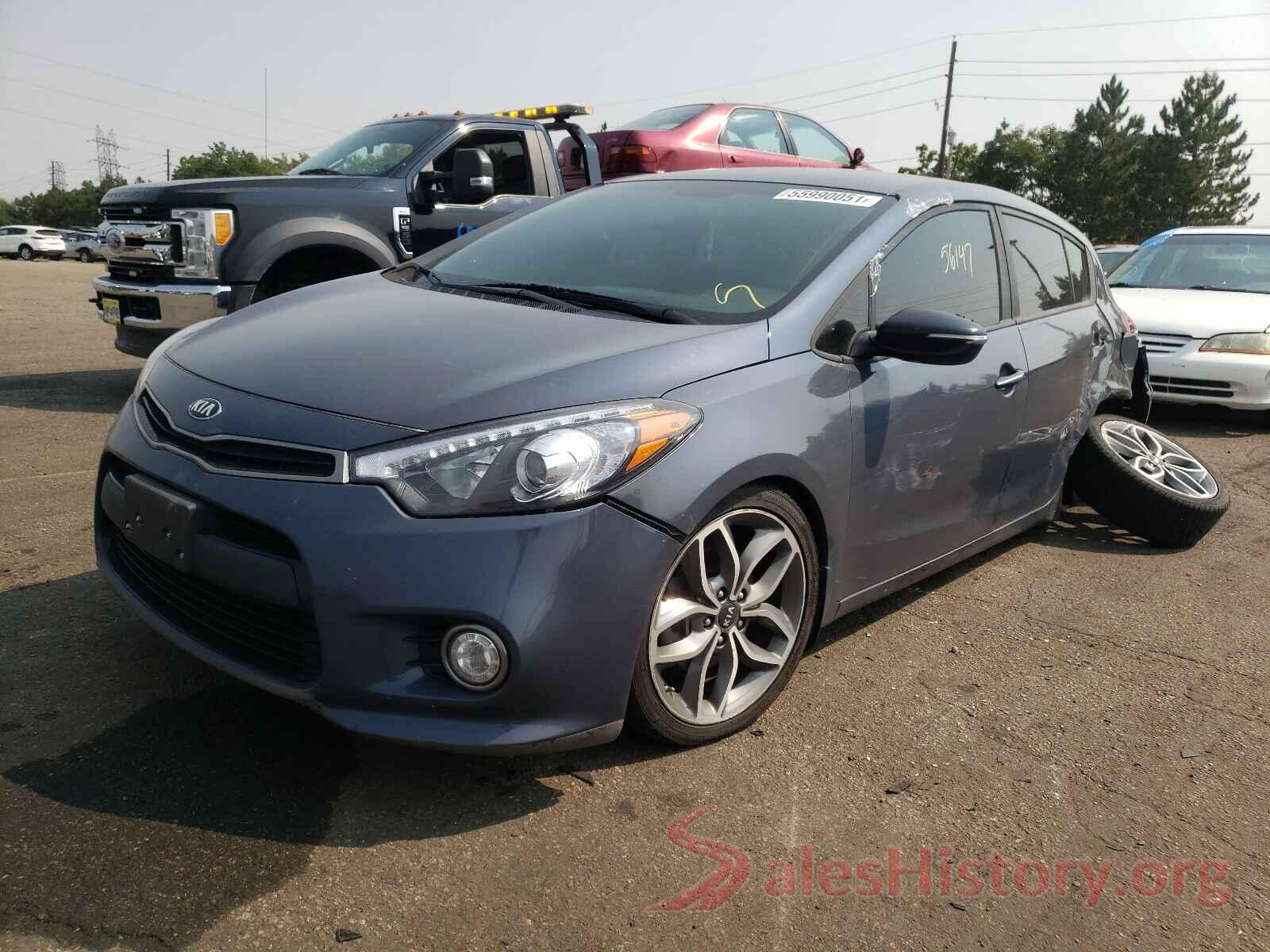 KNAFZ5A3XG5589185 2016 KIA FORTE