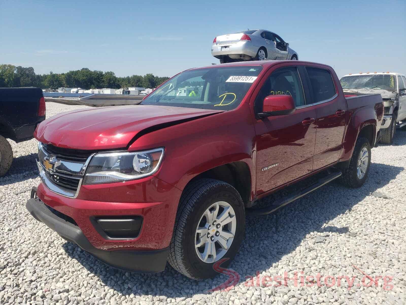 1GCGSCEN5K1199705 2019 CHEVROLET COLORADO