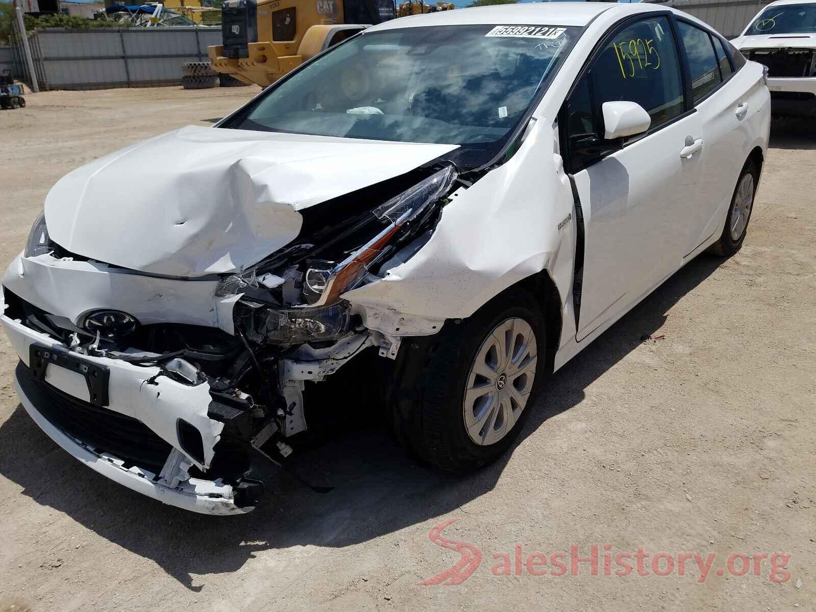 JTDKARFU3L3109768 2020 TOYOTA PRIUS