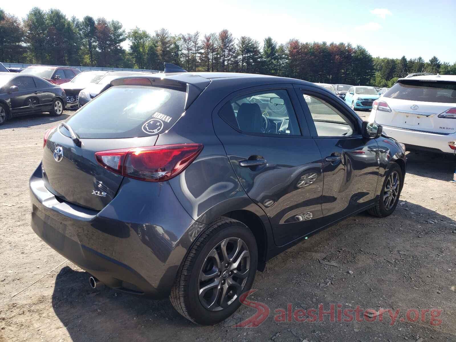 3MYDLBJV4LY710447 2020 TOYOTA YARIS