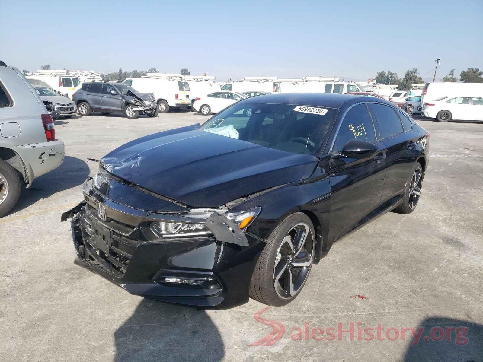 1HGCV1F33KA057040 2019 HONDA ACCORD