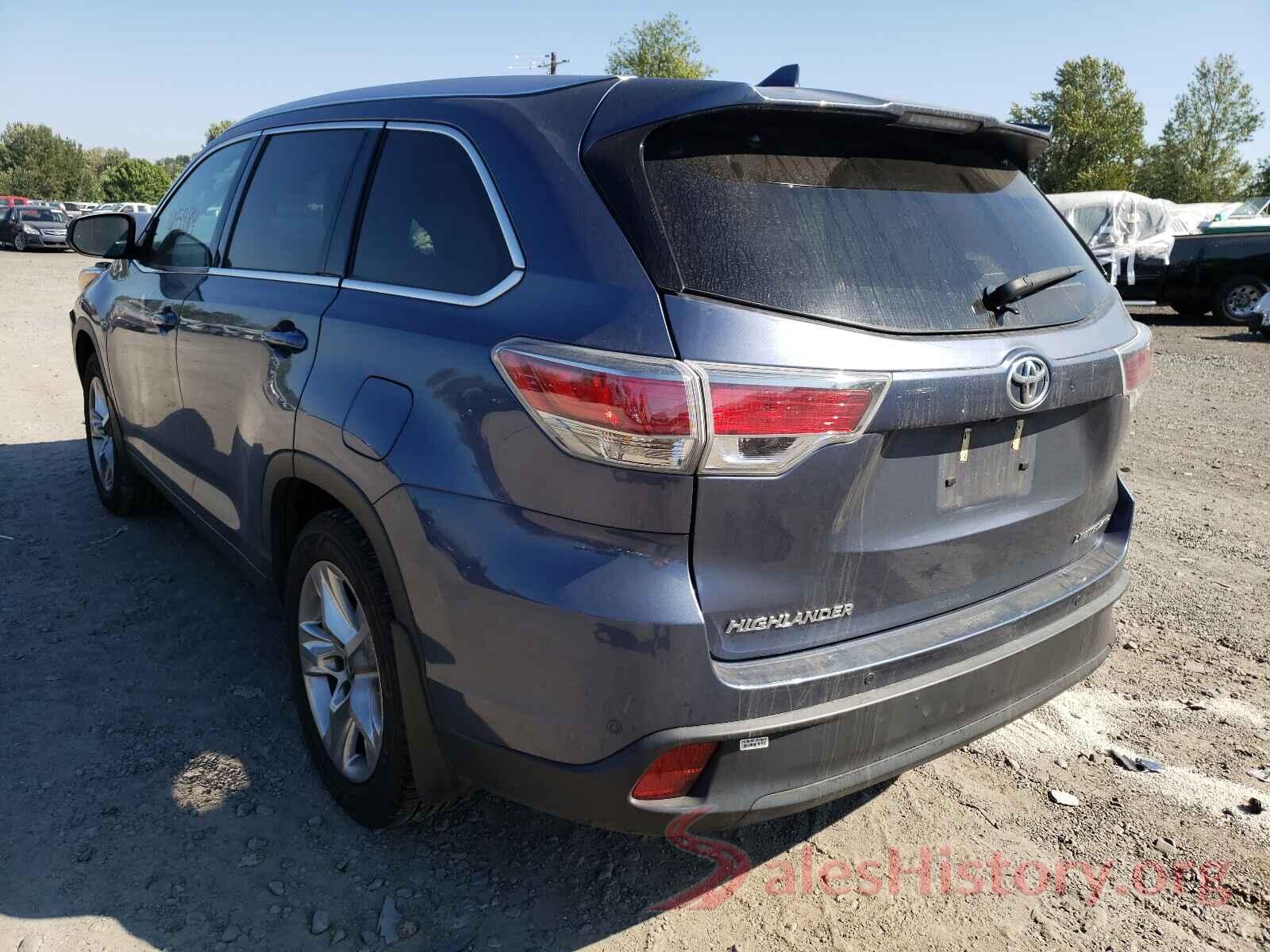 5TDDKRFH6GS310027 2016 TOYOTA HIGHLANDER