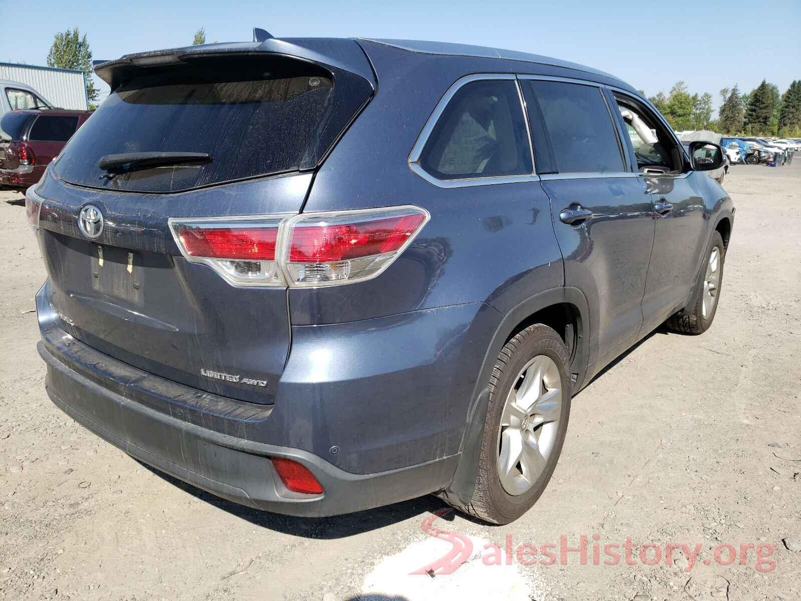 5TDDKRFH6GS310027 2016 TOYOTA HIGHLANDER