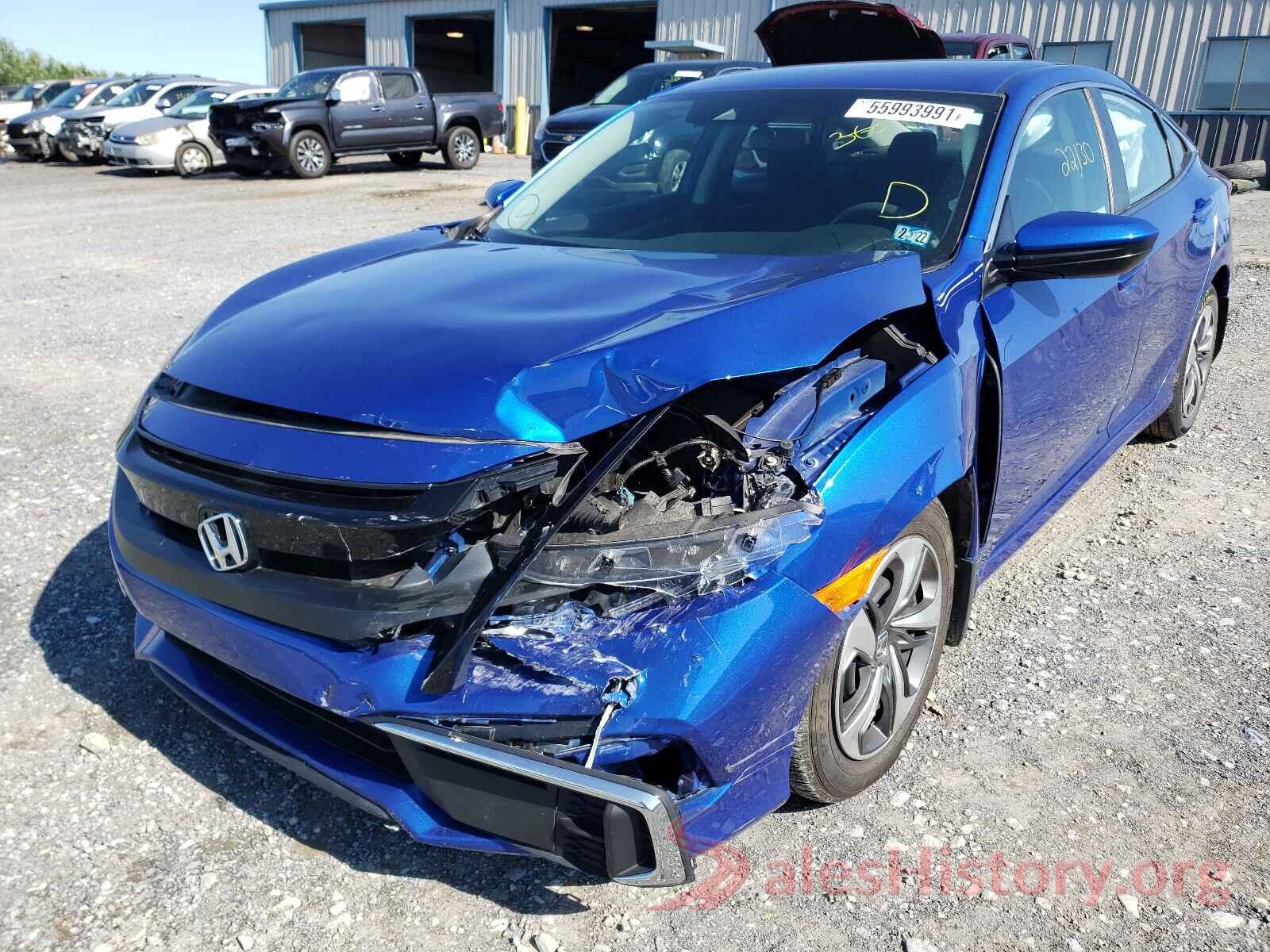 2HGFC2F67KH520396 2019 HONDA CIVIC