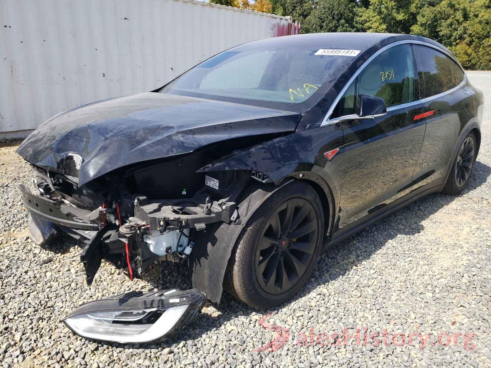 5YJXCBE20GF004296 2016 TESLA MODEL X