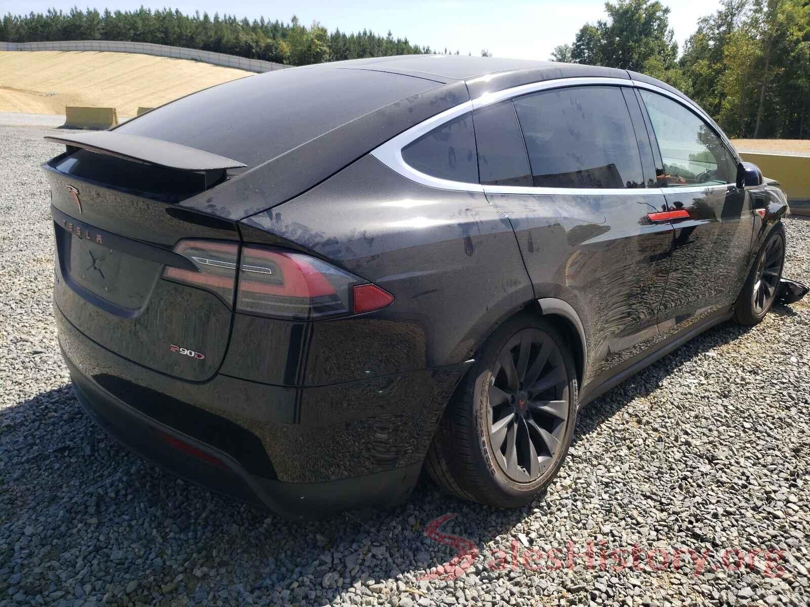 5YJXCBE20GF004296 2016 TESLA MODEL X