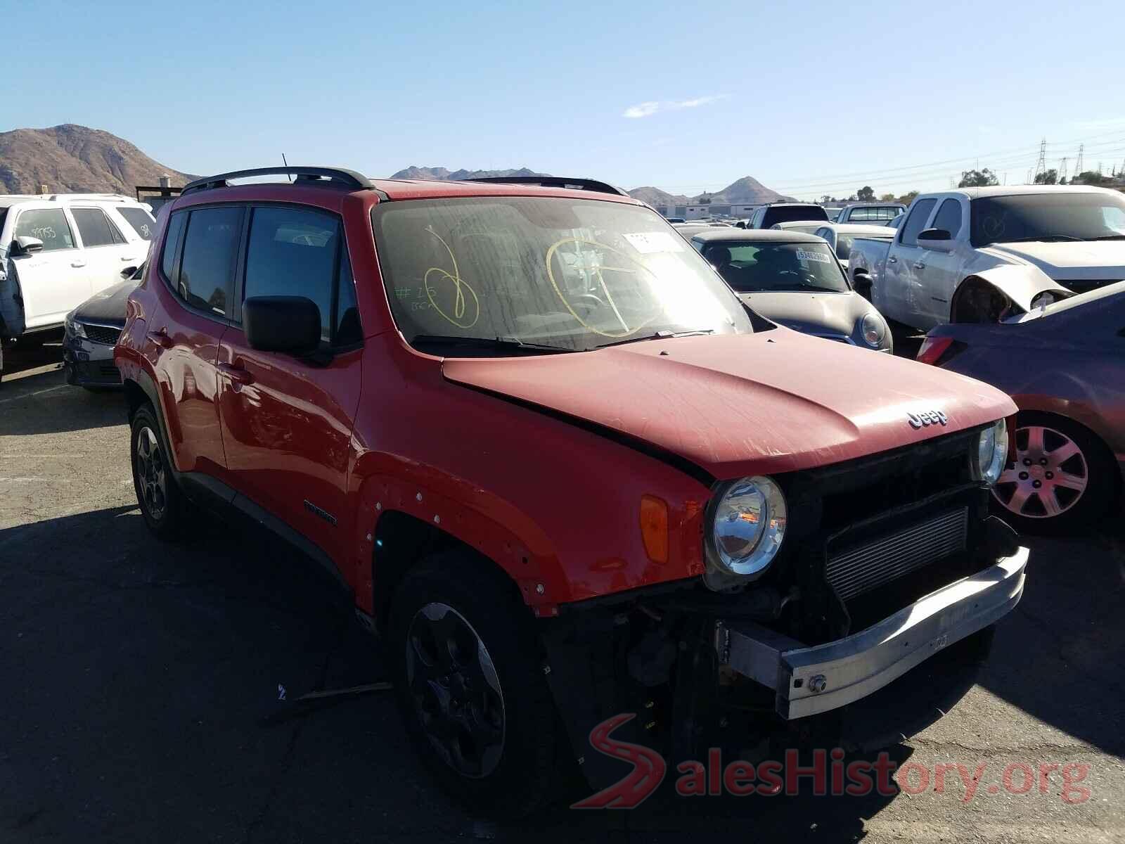 ZACCJAAT2GPE33171 2016 JEEP RENEGADE