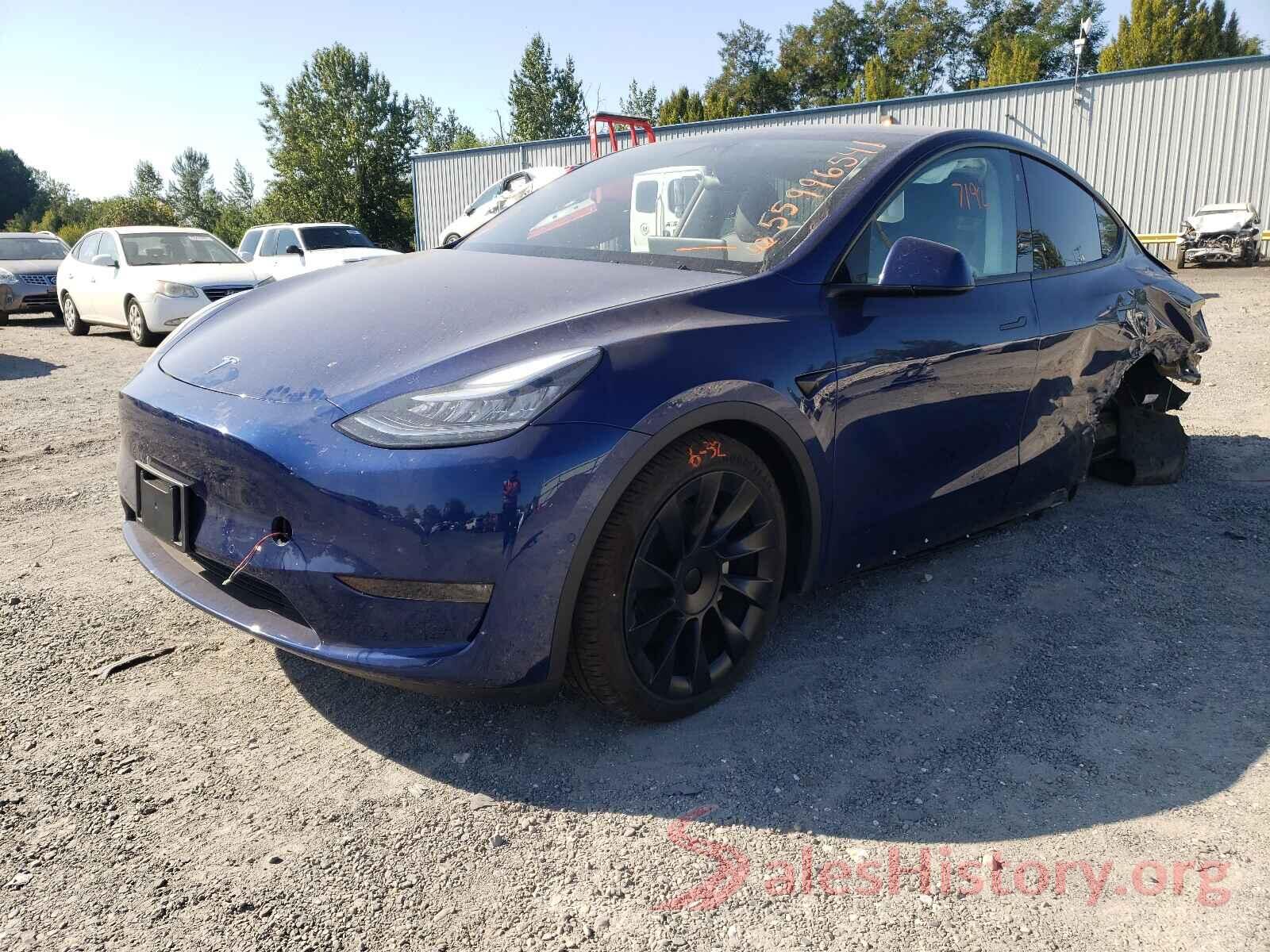 5YJYGDEEXLF018327 2020 TESLA MODEL Y