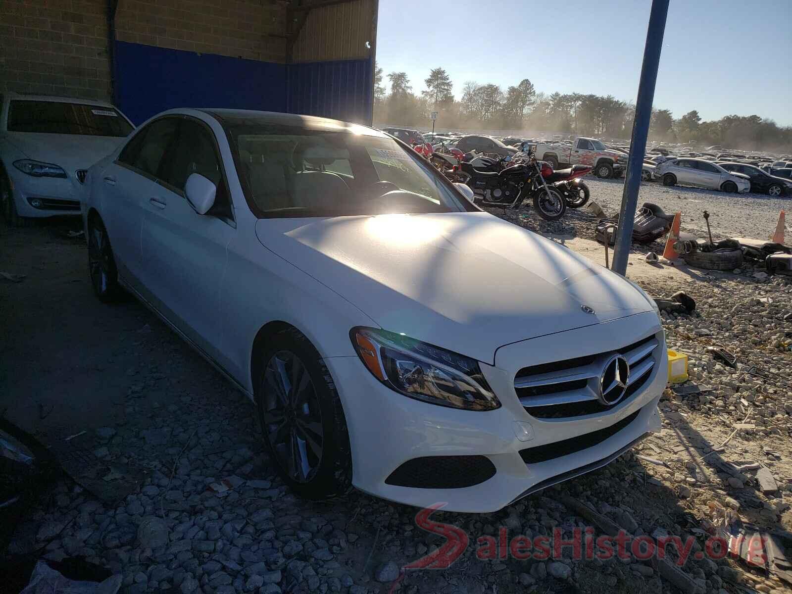 WDDWF4JB6JR411843 2018 MERCEDES-BENZ C CLASS