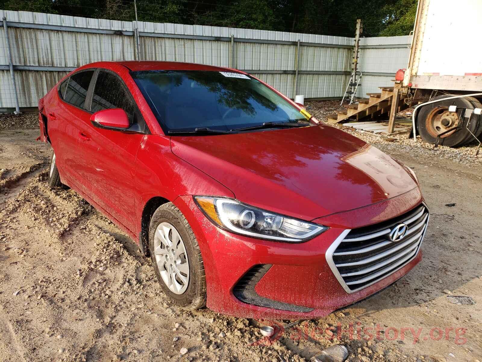 KMHD74LF3HU353420 2017 HYUNDAI ELANTRA