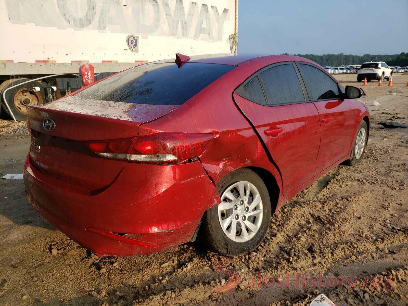 KMHD74LF3HU353420 2017 HYUNDAI ELANTRA