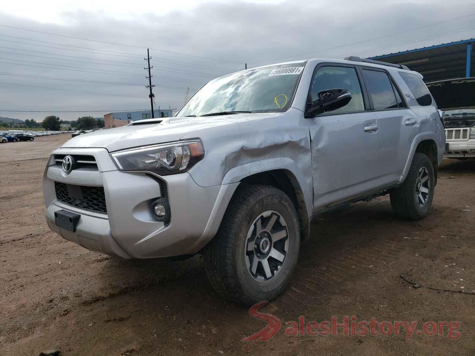 JTERU5JR5M5851625 2021 TOYOTA 4RUNNER