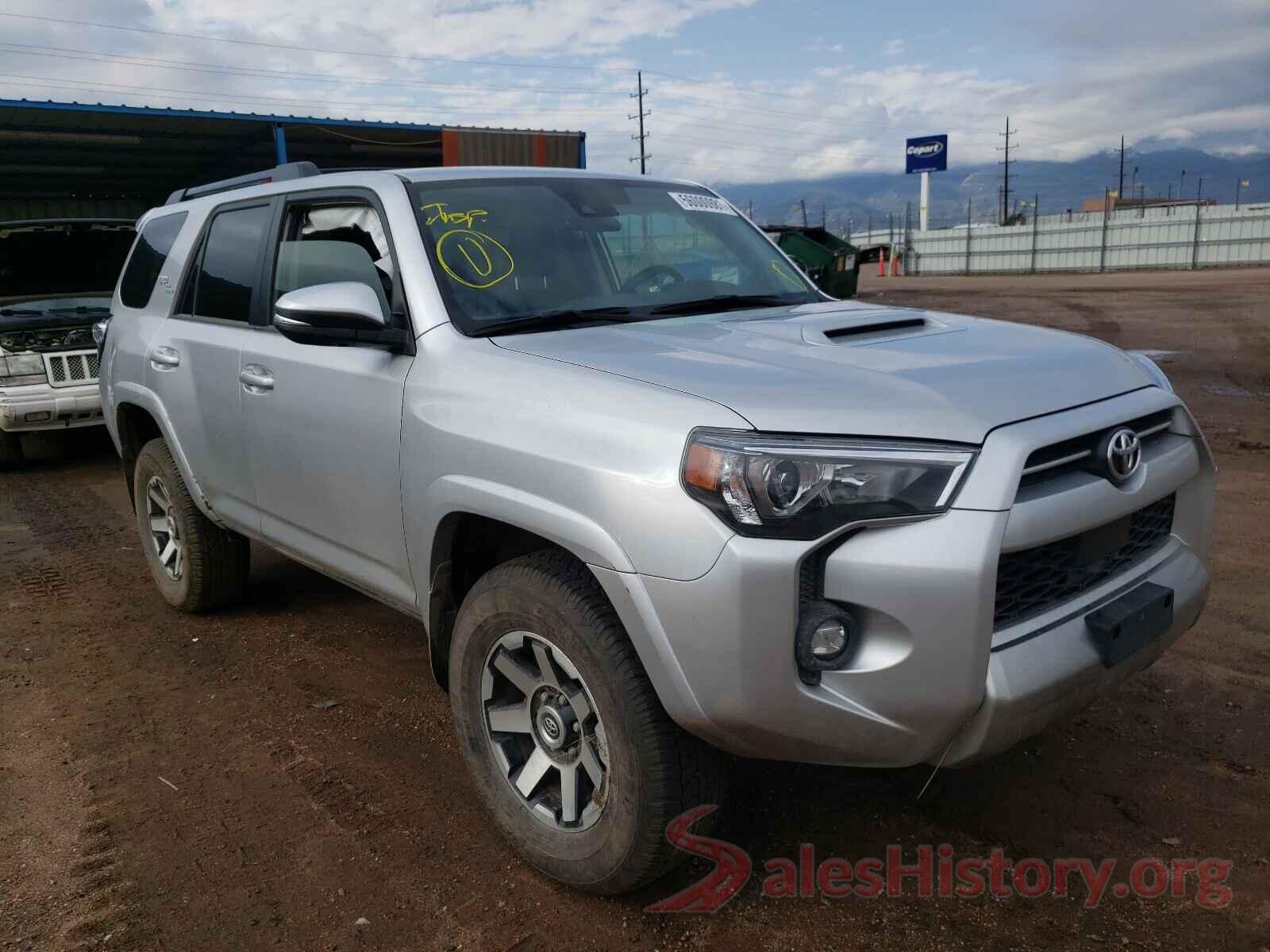 JTERU5JR5M5851625 2021 TOYOTA 4RUNNER