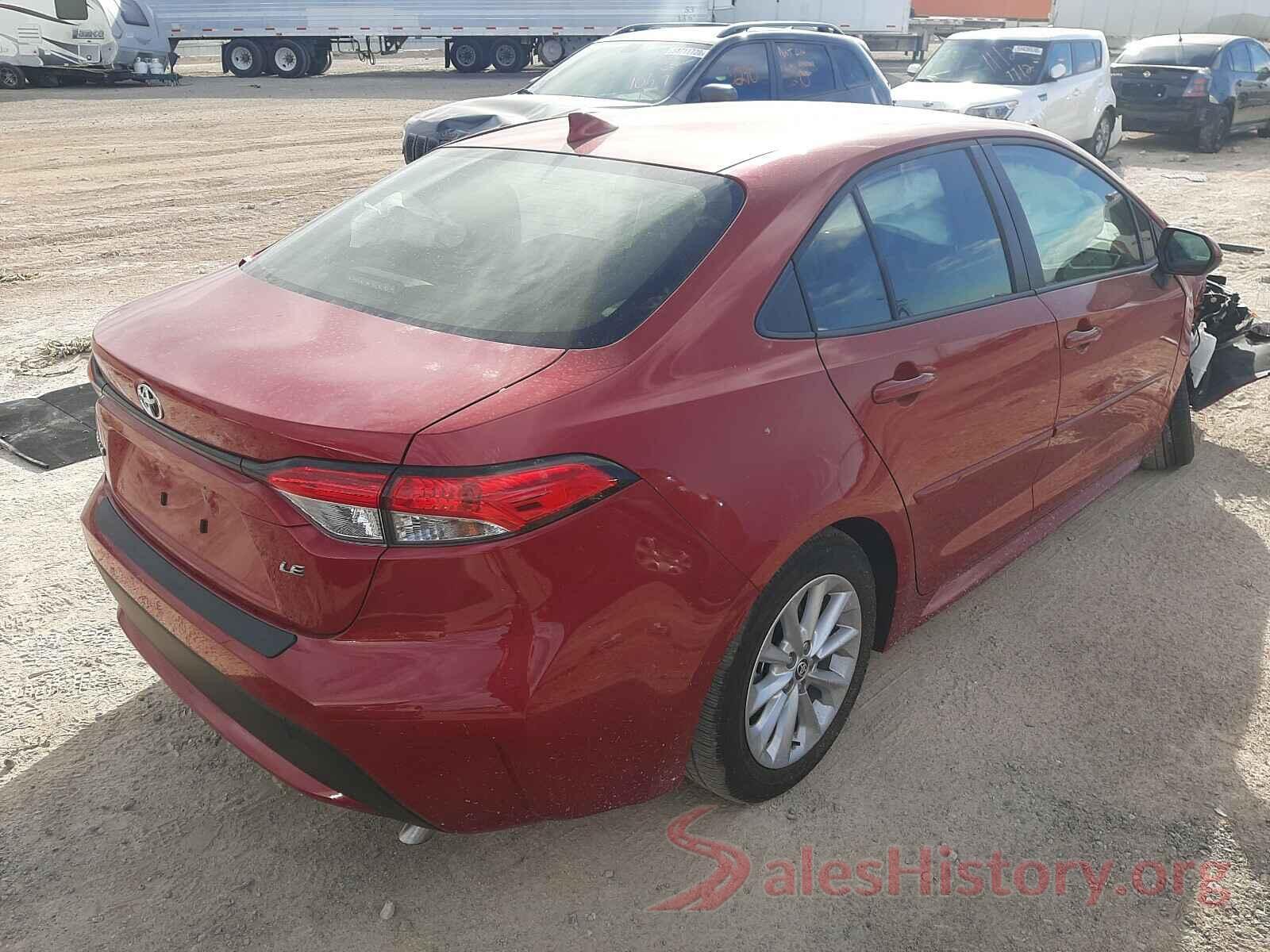 JTDVPMAE6MJ135860 2021 TOYOTA COROLLA