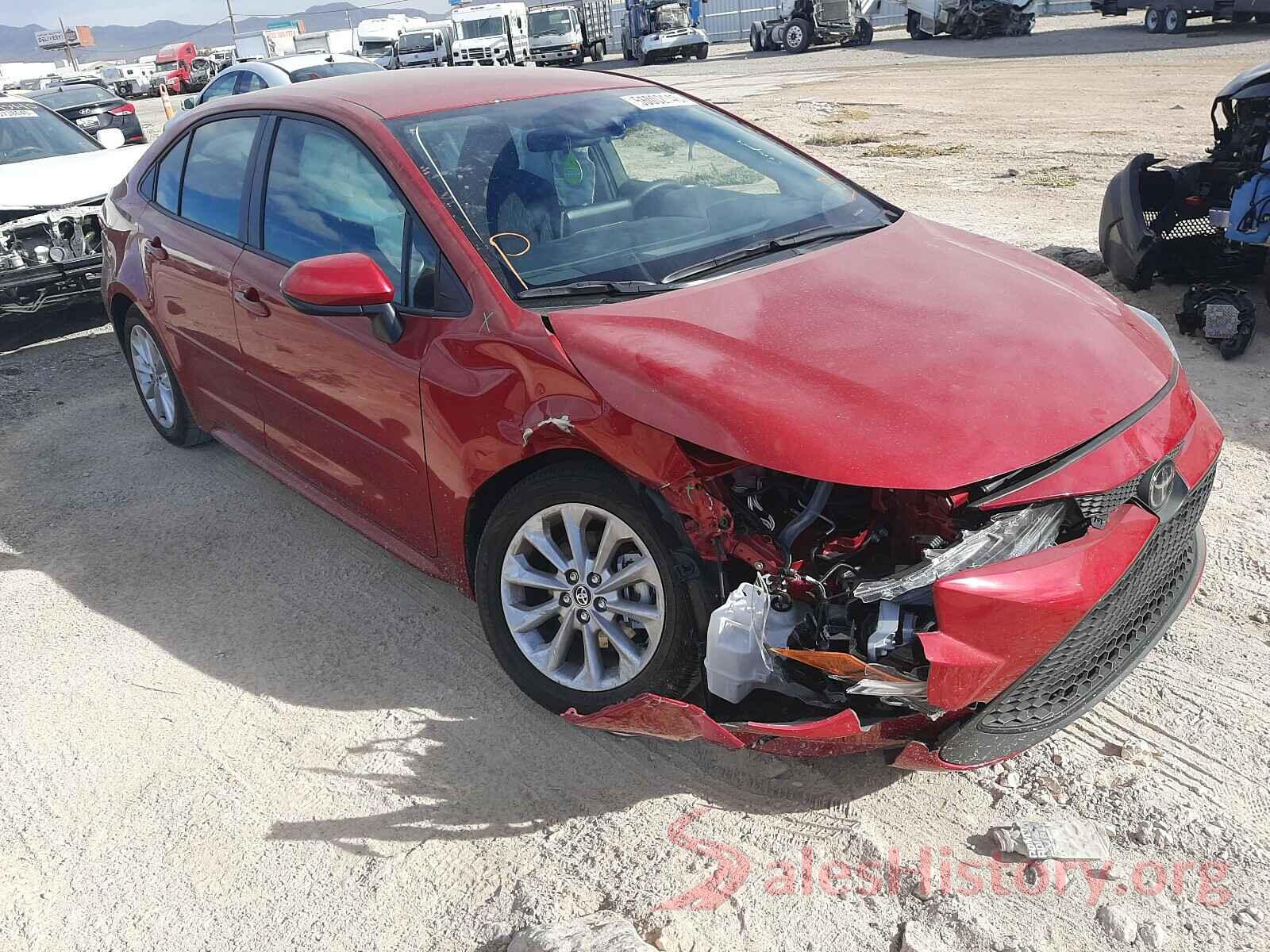 JTDVPMAE6MJ135860 2021 TOYOTA COROLLA