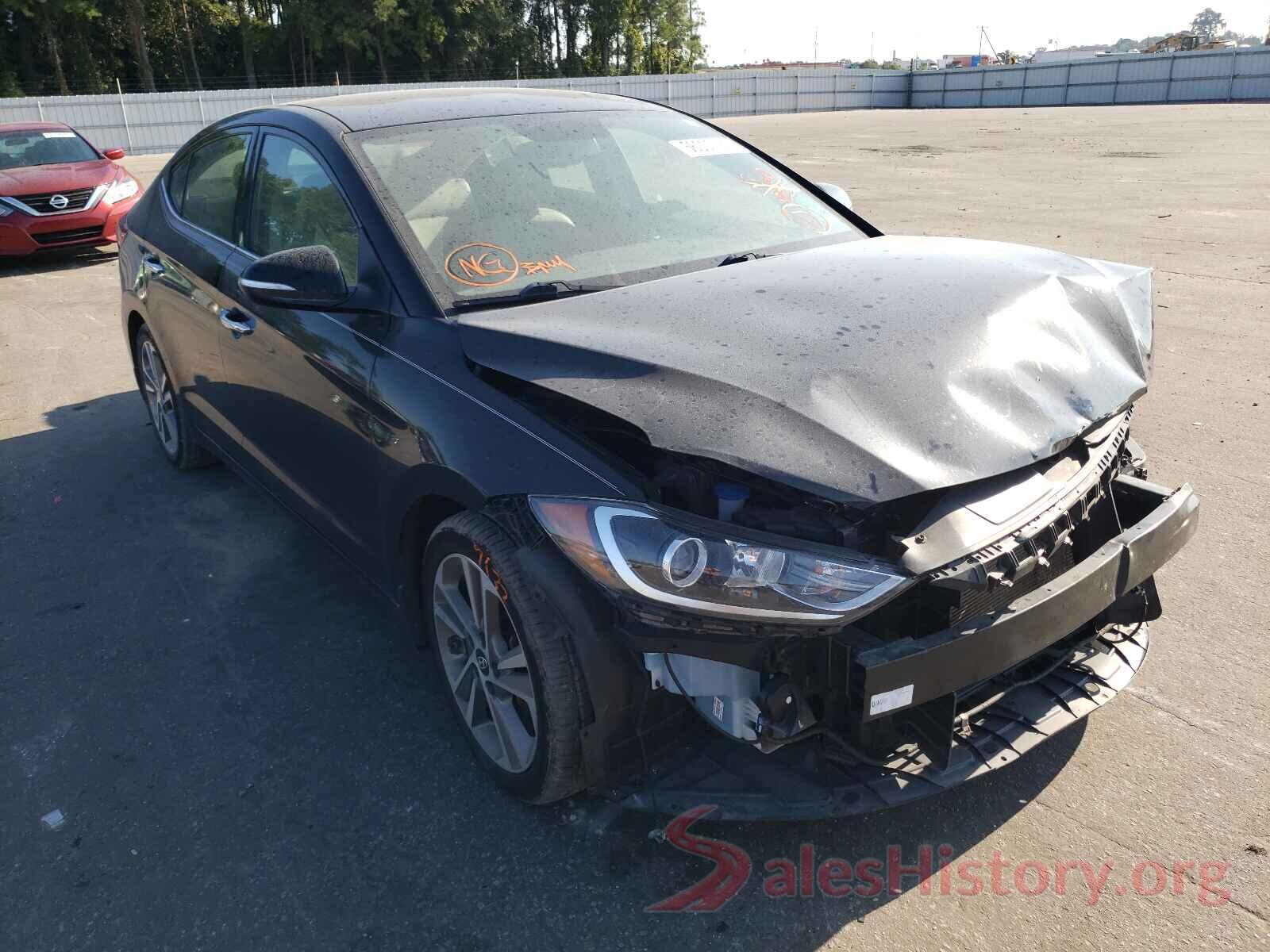 5NPD84LF8HH076372 2017 HYUNDAI ELANTRA