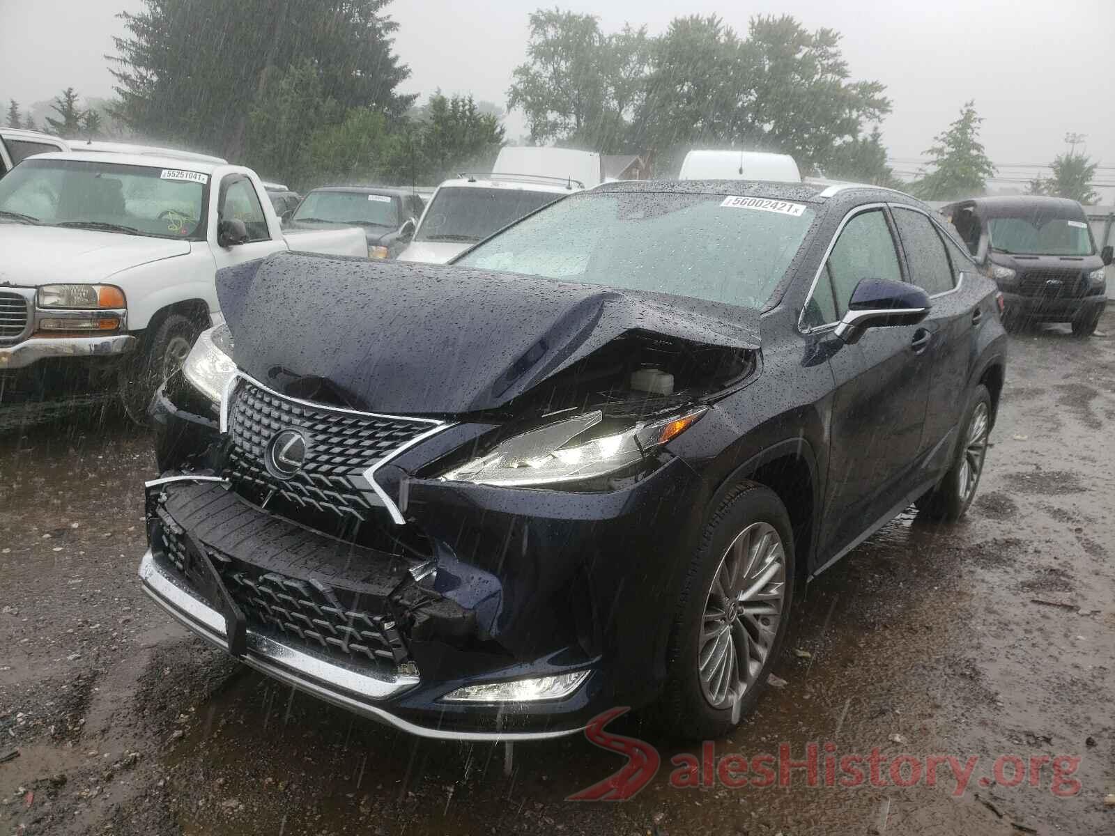 2T2JZMDA8LC255845 2020 LEXUS RX350