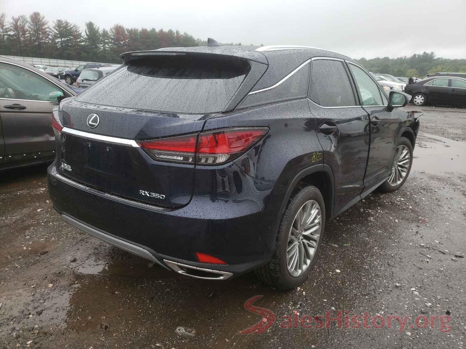 2T2JZMDA8LC255845 2020 LEXUS RX350