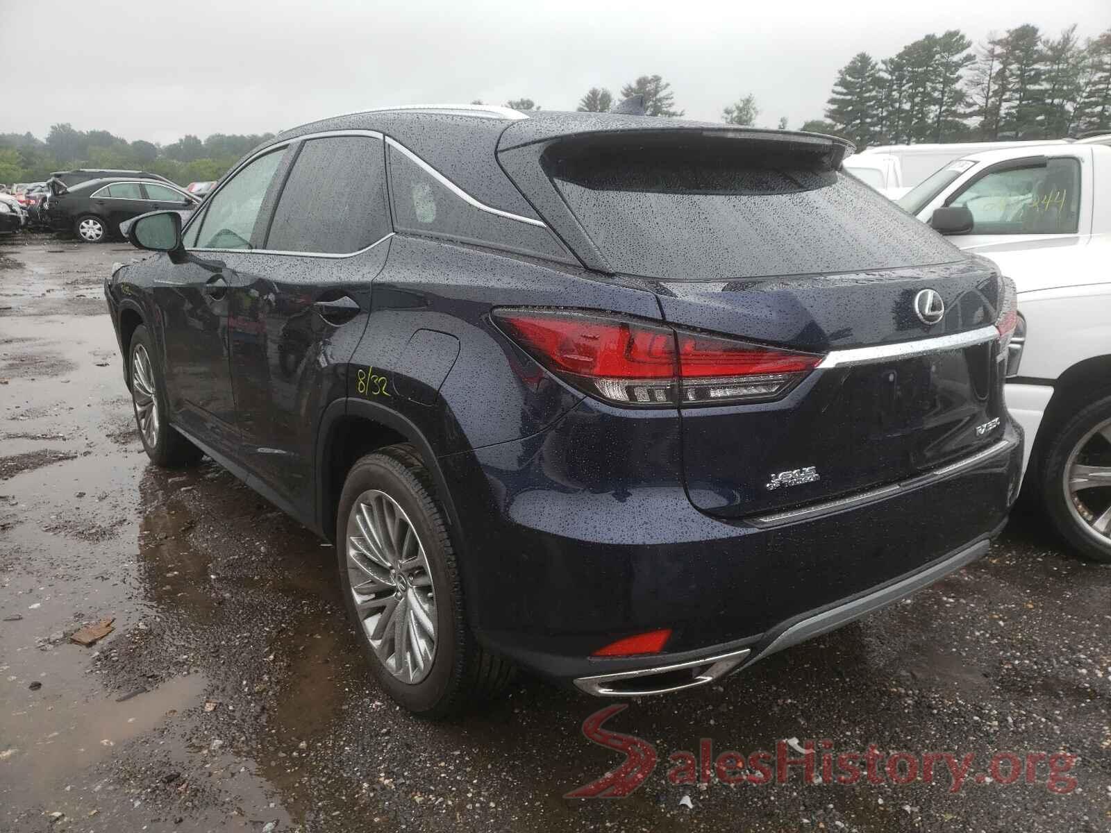 2T2JZMDA8LC255845 2020 LEXUS RX350