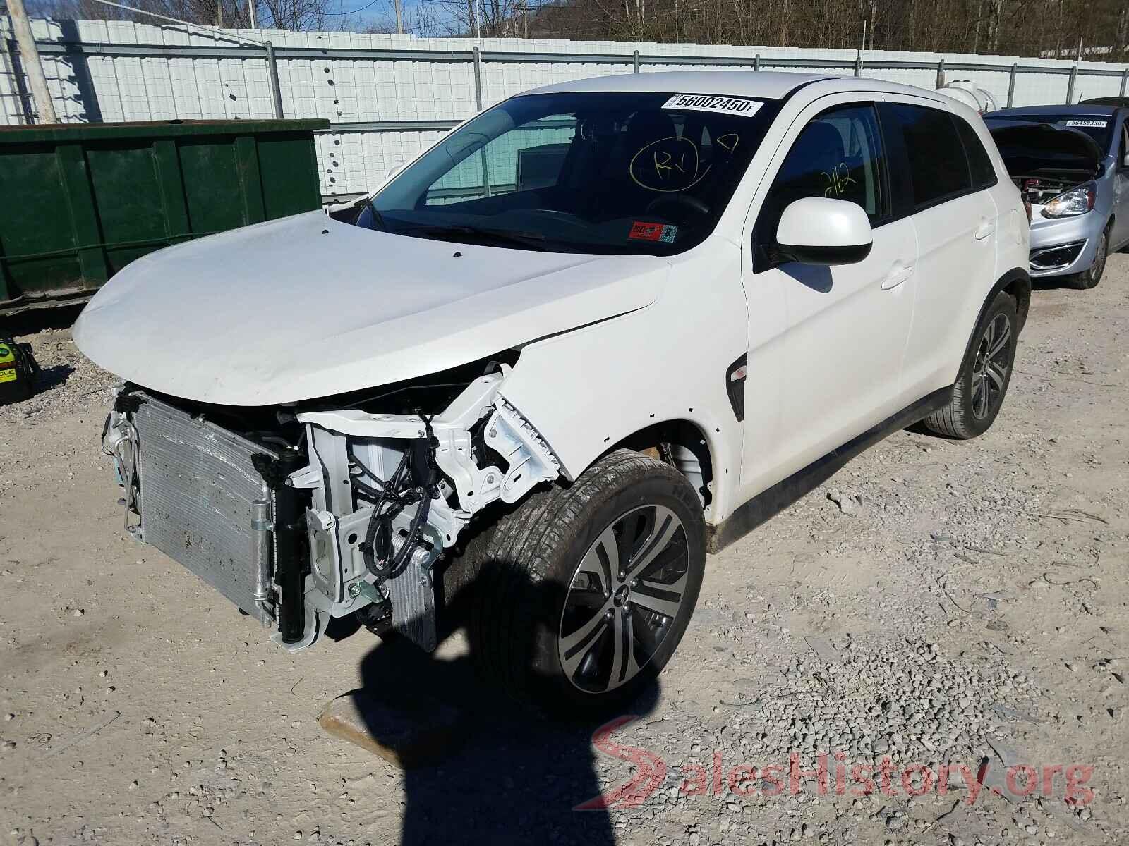 JA4AR3AU4LU014021 2020 MITSUBISHI OUTLANDER