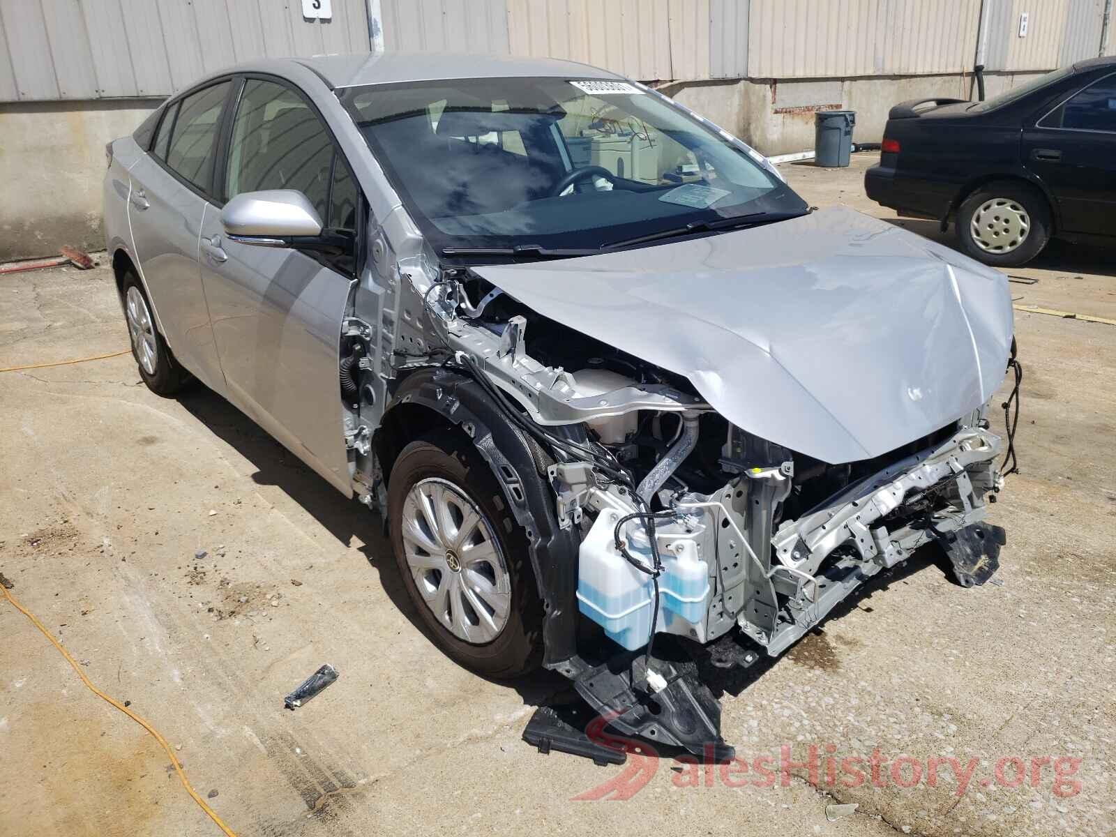 JTDKARFU2K3096154 2019 TOYOTA PRIUS