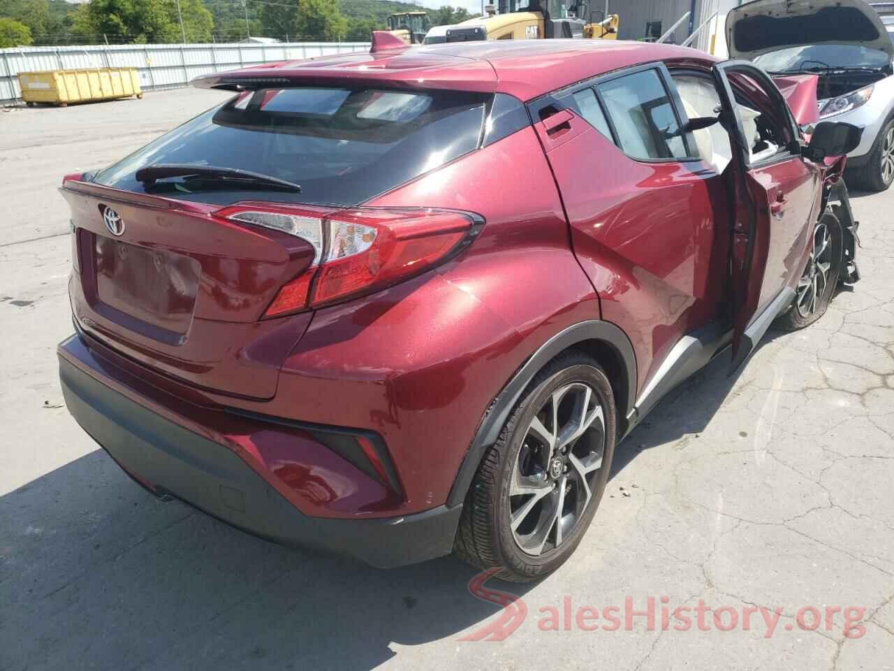 NMTKHMBXXJR021678 2018 TOYOTA C-HR