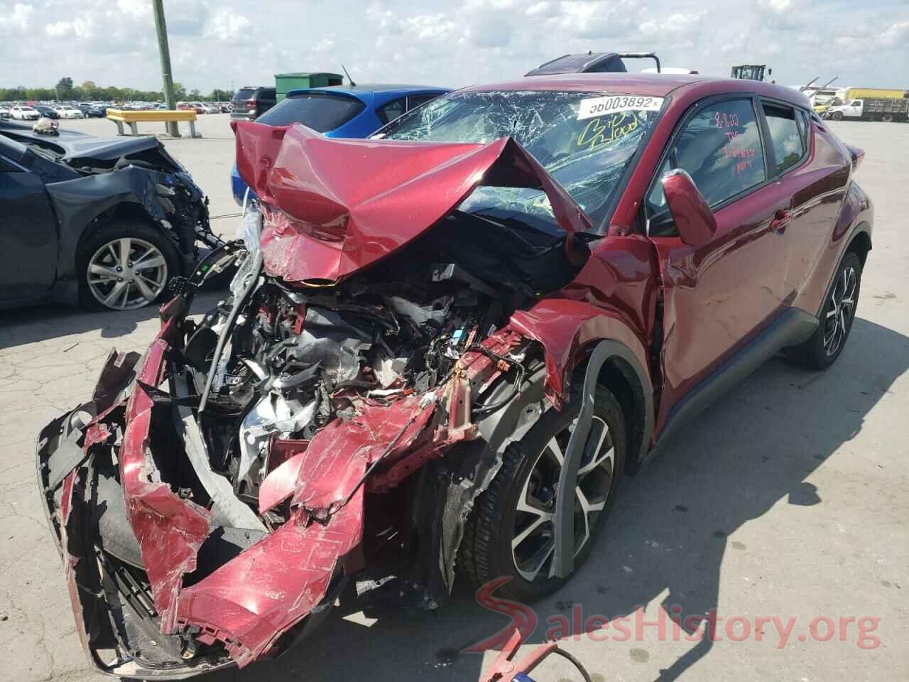 NMTKHMBXXJR021678 2018 TOYOTA C-HR