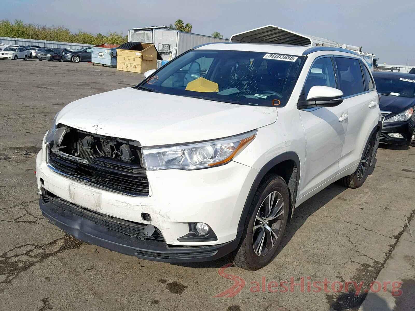 5TDJKRFHXGS227977 2016 TOYOTA HIGHLANDER