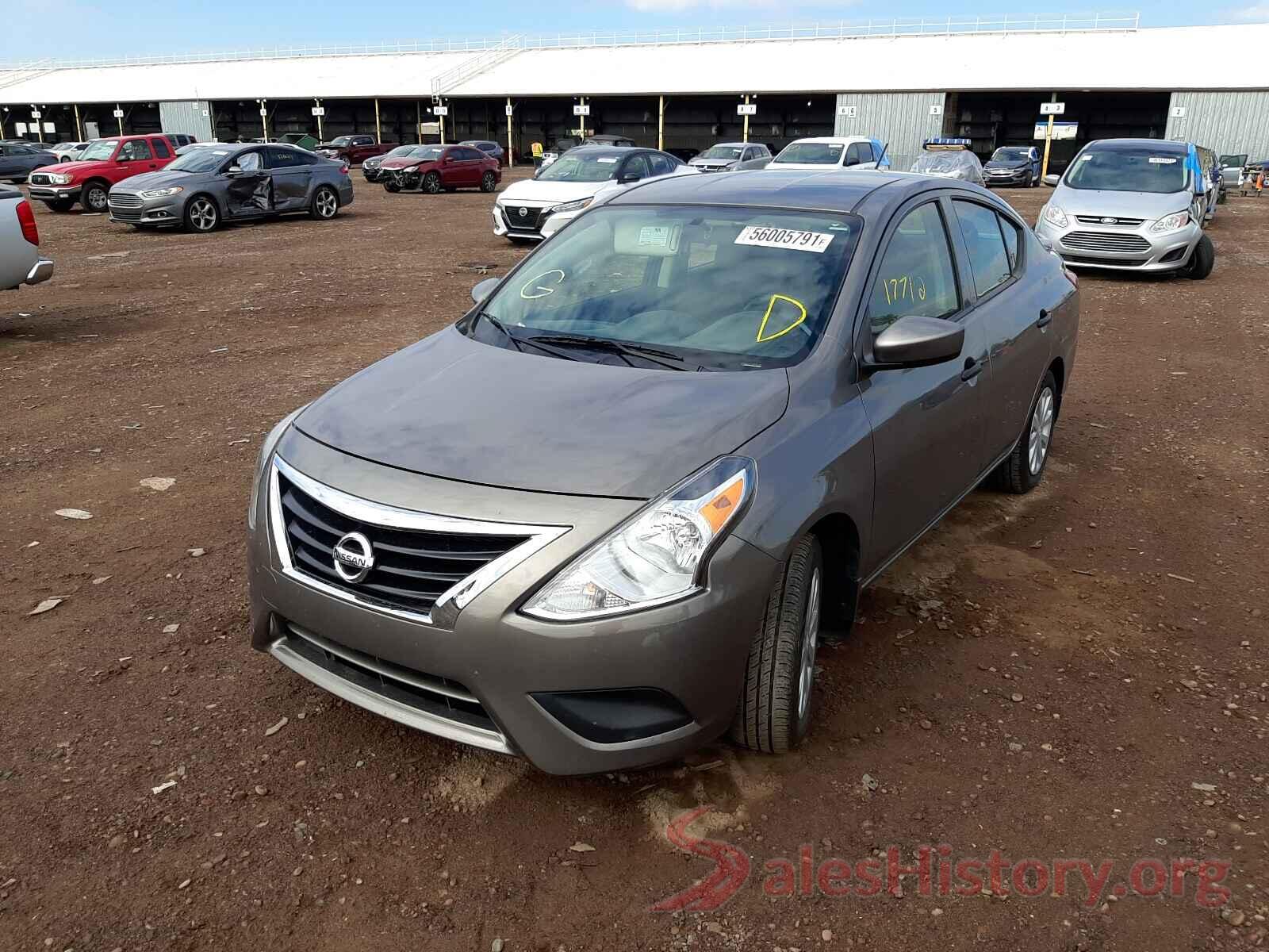 3N1CN7AP0HL857665 2017 NISSAN VERSA